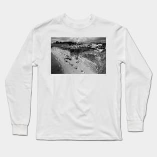 Ladram Bay Jurassic Coast Devon England Long Sleeve T-Shirt